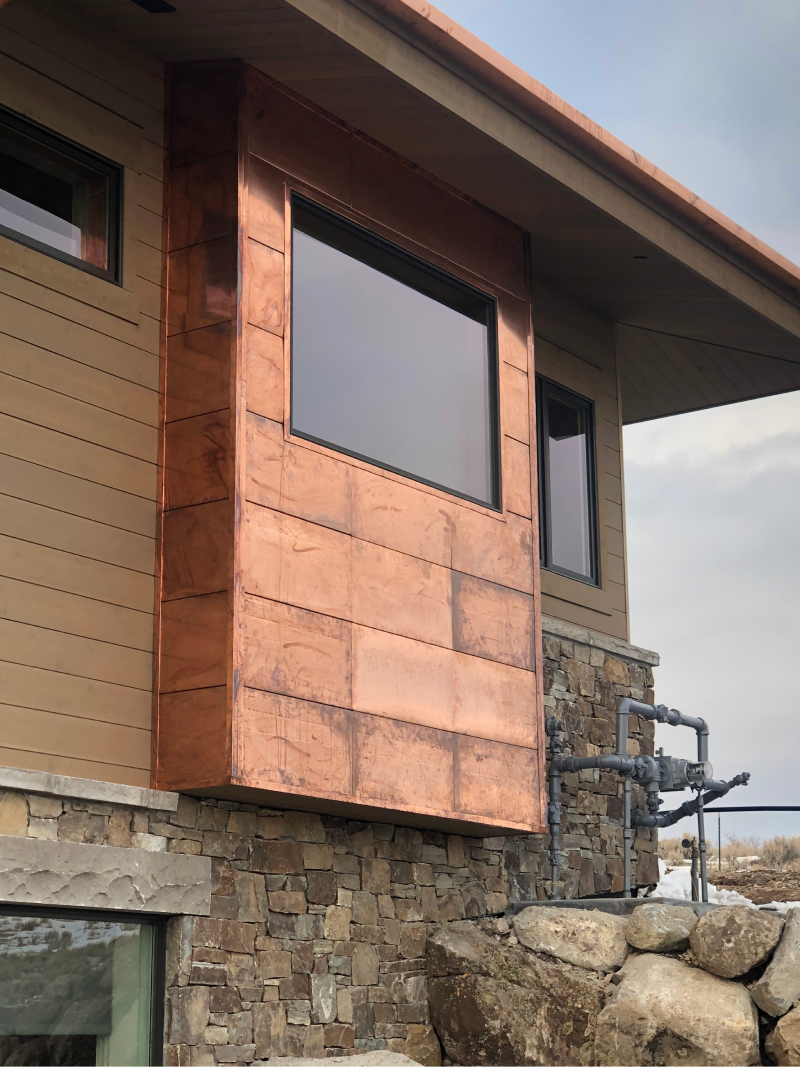 Wall Panel with Glass Window